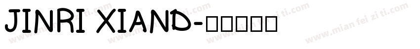 JINRI XIAND字体转换